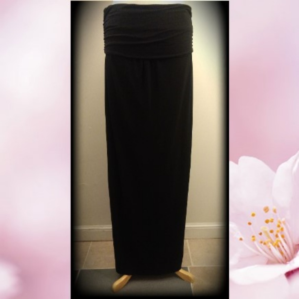 💲SOLD💲Ann Taylor Fold Over Stretch Maxi Skirt